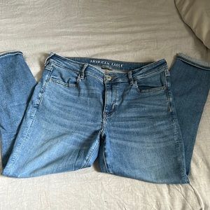 American eagle next level stretch size 14 short women’s jeans